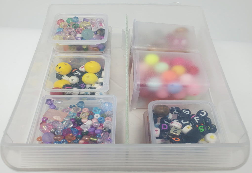 Bin Better - Small plastic part bin removable divider boxes for securely organizing small parts